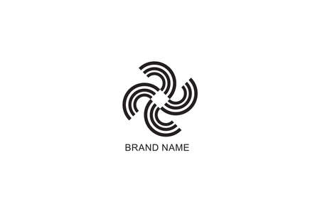 Vector illustration of business logo and company logo conceptの写真素材