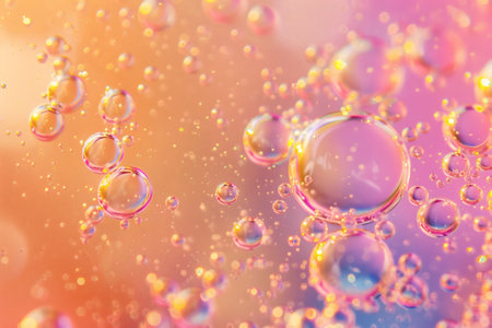 Green ink in water. Ink swirling in water. Abstract background.の素材