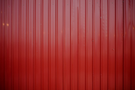 The red color zinc background in frame position.の写真素材