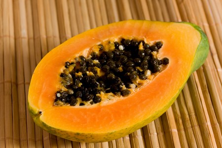 Papaya Fruitの写真素材