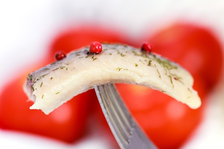 Matie, "Young Herring" with Red Peppersの写真素材