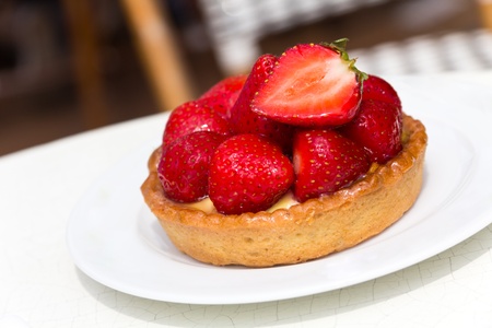 Strawberry Tartの写真素材