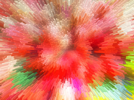 abstract texture colorful squares background. Colorful abstract background made with colorful filters.の写真素材