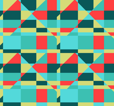 colorful seamless pattern vector  geometry backgroundのイラスト素材