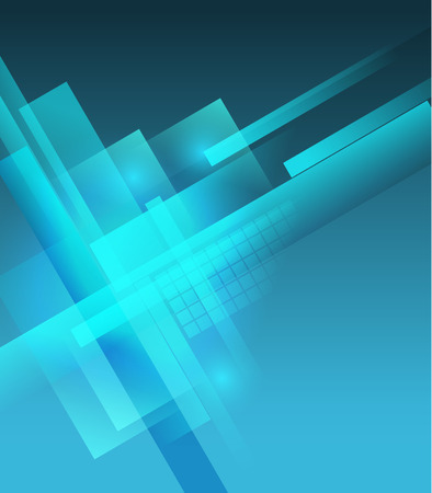 line curve geometry with shinny point light represent technology backgroundのイラスト素材