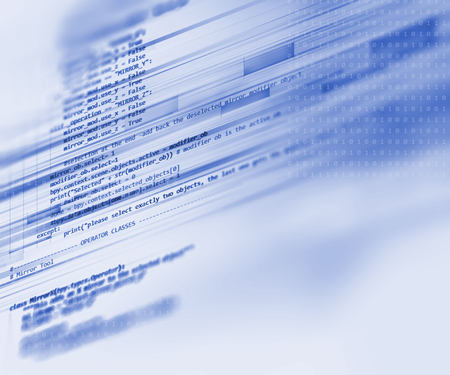 Programming code abstract technology background of software developer and  Computer script
