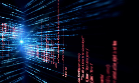 Programming code abstract technology background of software developer and  Computer script
