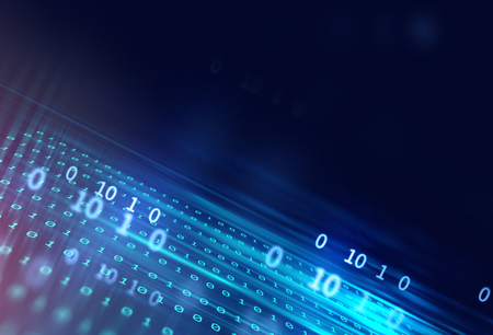 digital code number abstract background, represent  coding technology and programming languages.