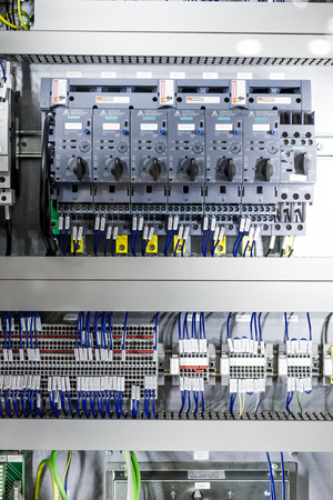 Heavy indusrty microcontrollers for automation pneumatic pistonsの写真素材