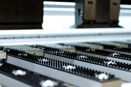Industry mechanical pressing machine for heavy manufacturingの写真素材