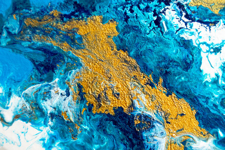 Abstract background. Massive textured layers of oil paint on canvas. Dirty style design pattern....