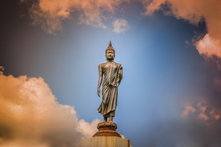 Buddha statue in Thailandの写真素材