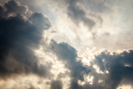 Clouds and sky, but over time, but not today.