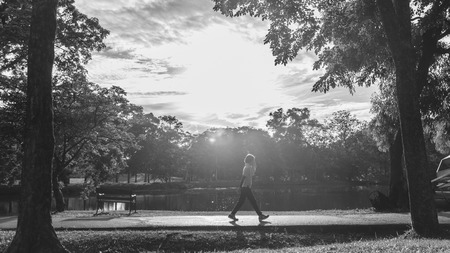 The park is a place for relaxation
