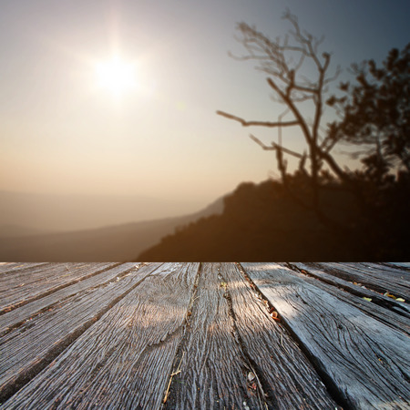 landscape background retouch vintage style in natureの写真素材