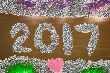 background happy new year color filters vintage
