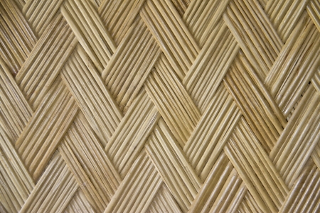 bamboo textured woven pattern の写真素材