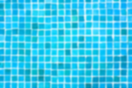 blurred of tiles in the swimming pool の写真素材