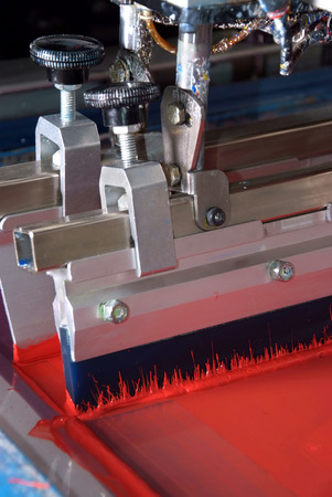 close up of a typography machine detailsの写真素材