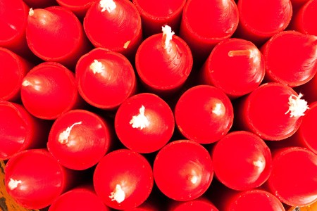 Red Candle の写真素材