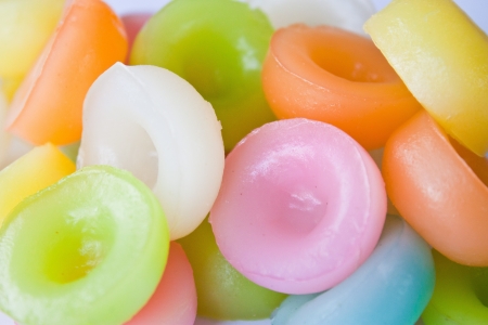 Thai dessert colorful.の写真素材