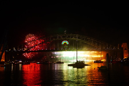 2012 countdown in sydneyのeditorial素材