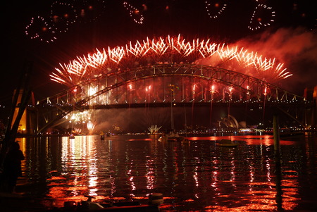 2012 countdown in sydney