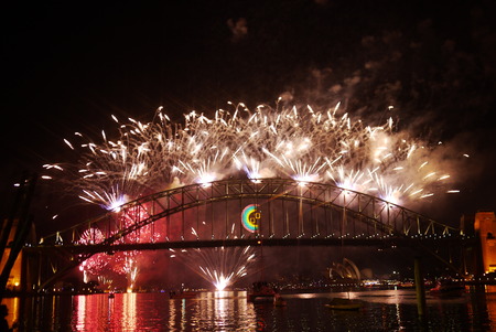 2012 countdown in sydneyのeditorial素材