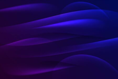 Blue glowing retro neon waves background. Vector smooth wavy graphic design. eps 10のイラスト素材