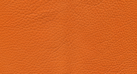 Orange leather textureの写真素材