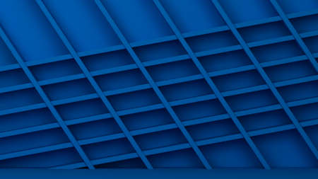 Abstract geometric primitive background. 3d illustrationの写真素材