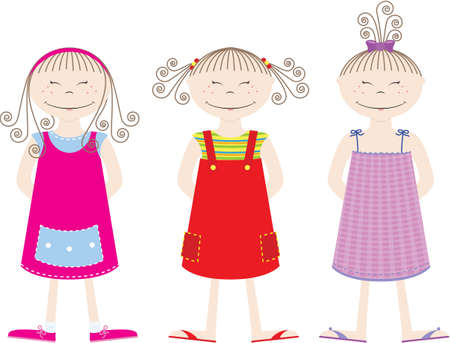 Girls Collectionのイラスト素材