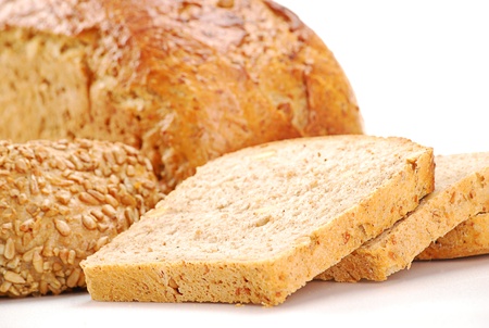 Composition with bread and rolls
