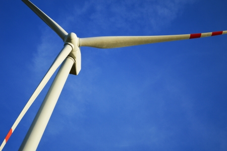 Wind turbines farm. Windmillの写真素材