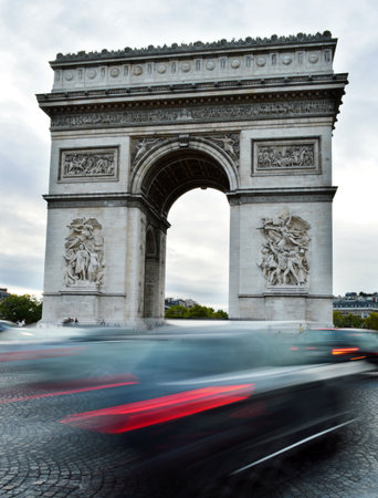 Arc de Triomphe de lのeditorial素材
