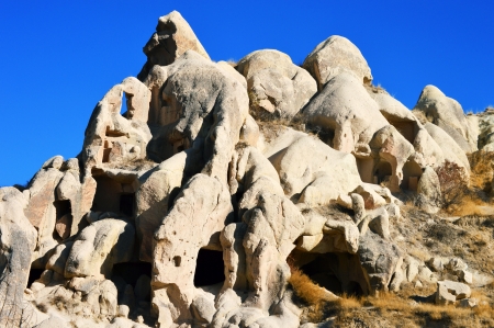 Rocks of Cappadocia in Central Anatolia, Turkeyの写真素材