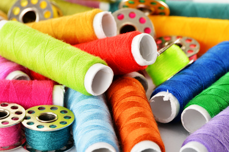 Composition with tailor needles and threads 