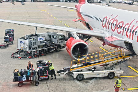 ZURICH, SWITZERLAND - OCT 2, 2016: Kloten Airport or Zurich International Airport is the largest...