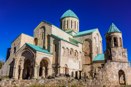 Bagrati Cathedral orThe Cathedral of the Dormition called also the Kutaisi Cathedral in the city of...