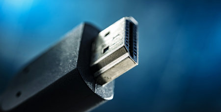 Small HDMI type A connector for transmitting video data
