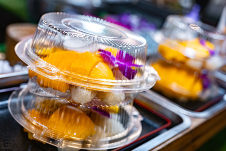 Street food sold at Ao Nang Landmark Night Market, Thailand.