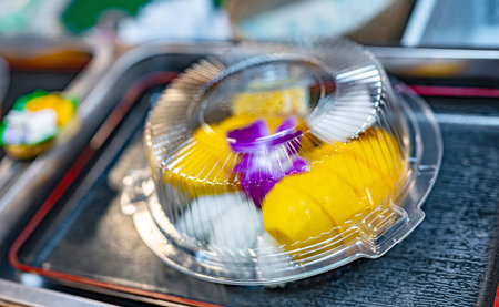 Street food sold at Ao Nang Landmark Night Market, Thailand.