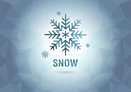 Abstract Wallpaper with the snow  Element of the world  Creative marketing のイラスト素材
