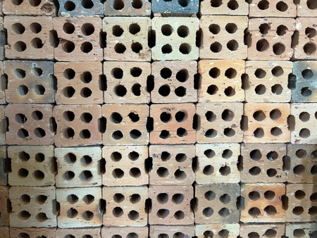 Background of old brick wall texture. Abstract background and texture for design.
