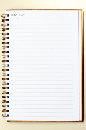 notebookの写真素材