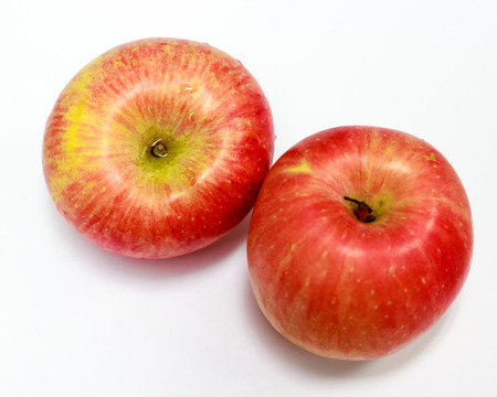 apple isolated  on white の写真素材