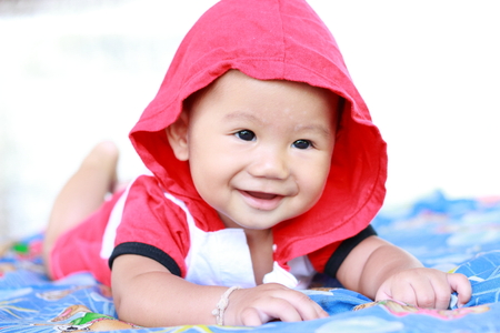 Baby Cute Baby Girl Portraitの写真素材