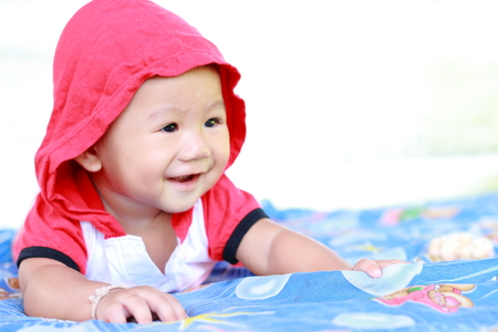 Baby Cute Baby Girl Portraitの写真素材
