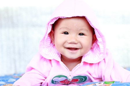 Baby Cute Baby Girl Portraitの写真素材