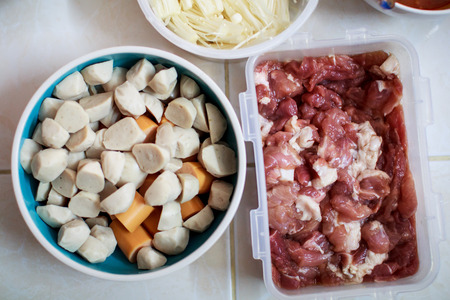 meat ballの写真素材